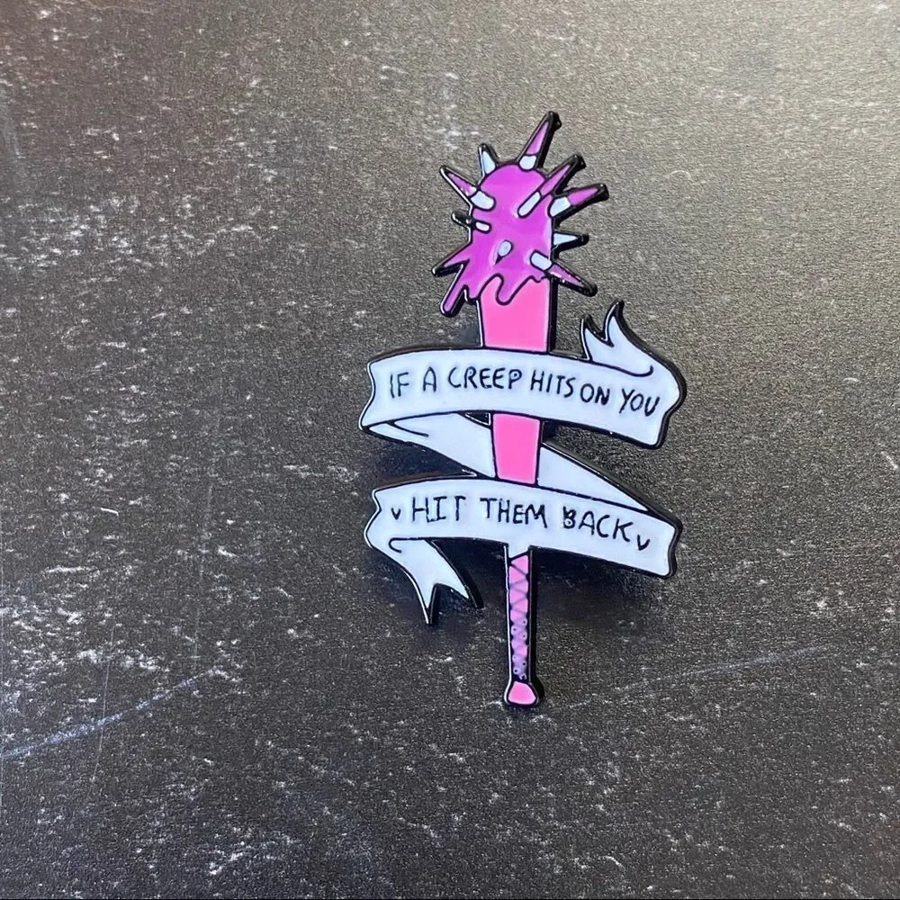 Hit A Creep Enamel Pin/ Brooch Lapel